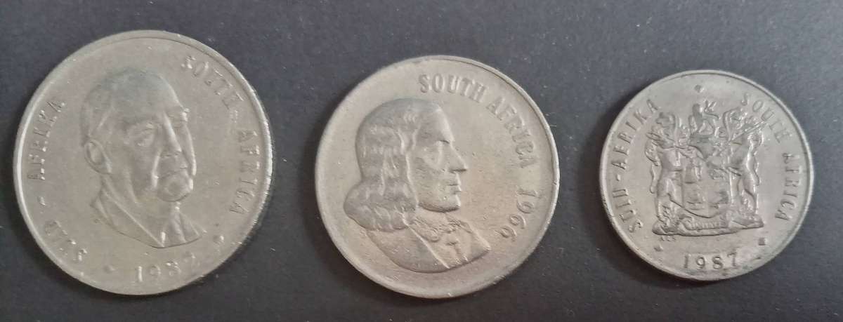 RSA COINS  R1/50c/20C