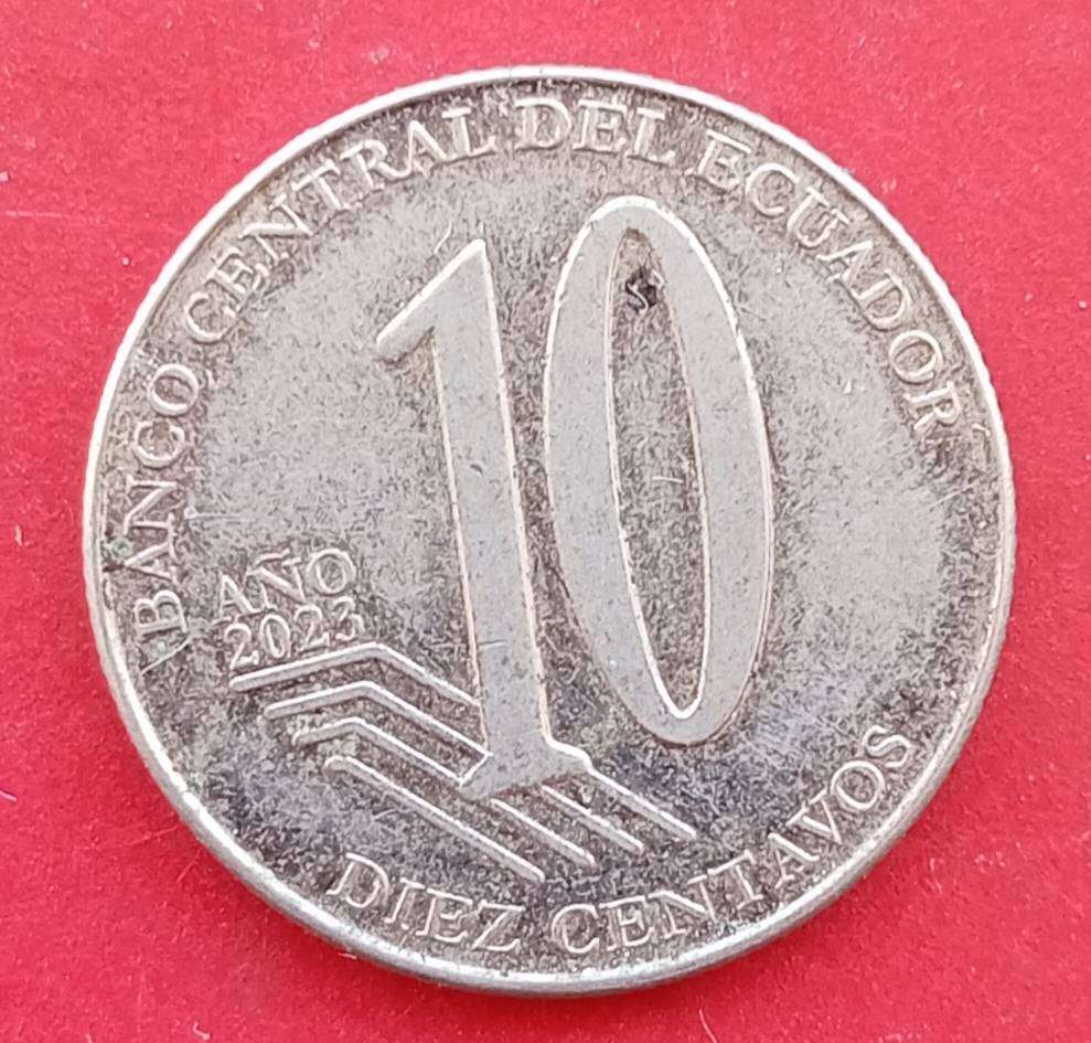 ECUADOR 10 DIEZ COIN 2023