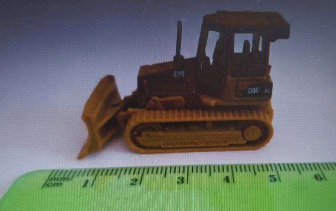 CAT Caterpillar D5G XL by Norscot Micro-Constructor (Metal and Plastic) - Excellent condition