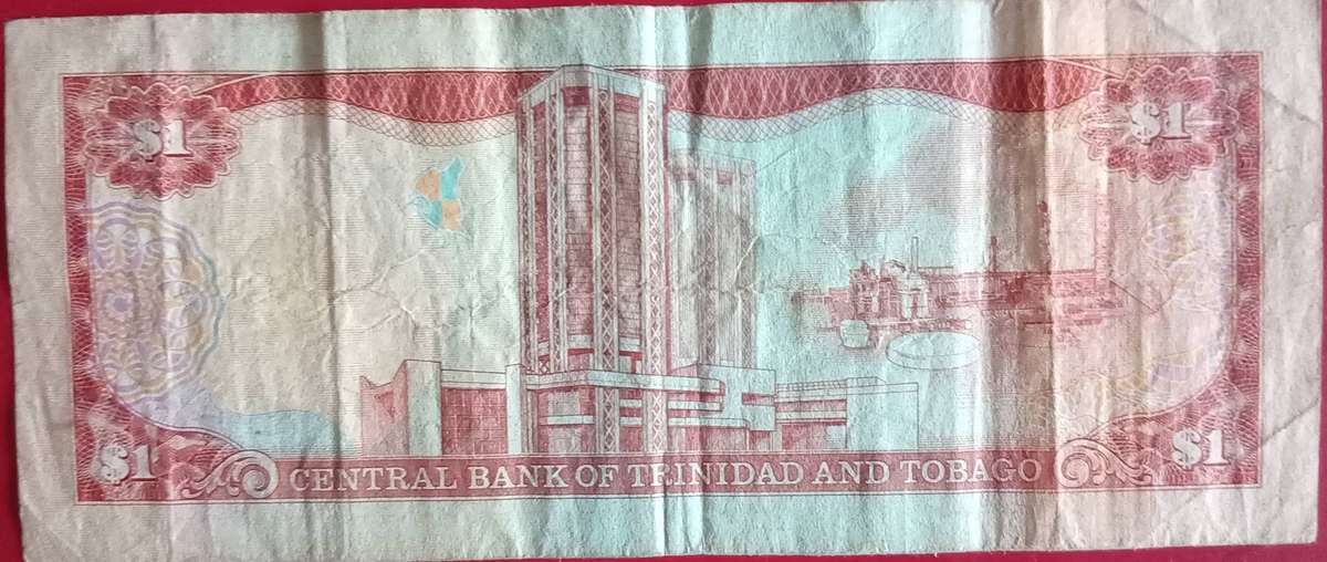 TRINIDAD AND T0BAGO $1 NOTE
