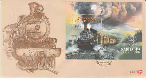 FDC 6TH SERIES 6.98 SAPDA 1999