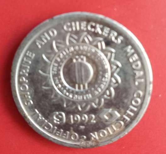 Johnty Rhodes - Shoprite and Checkers Medal Collection 1992