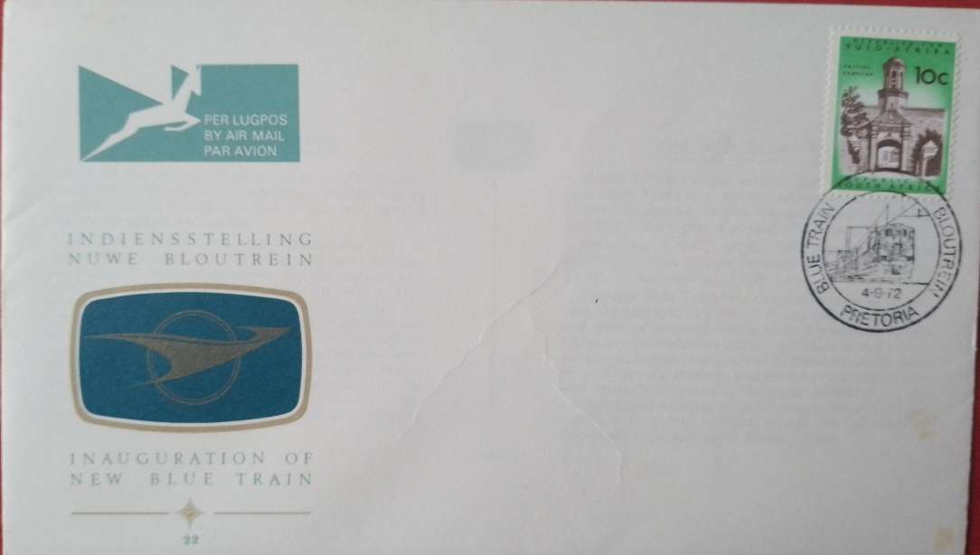 NEW BLUE TRAIN 1972 FDC #22