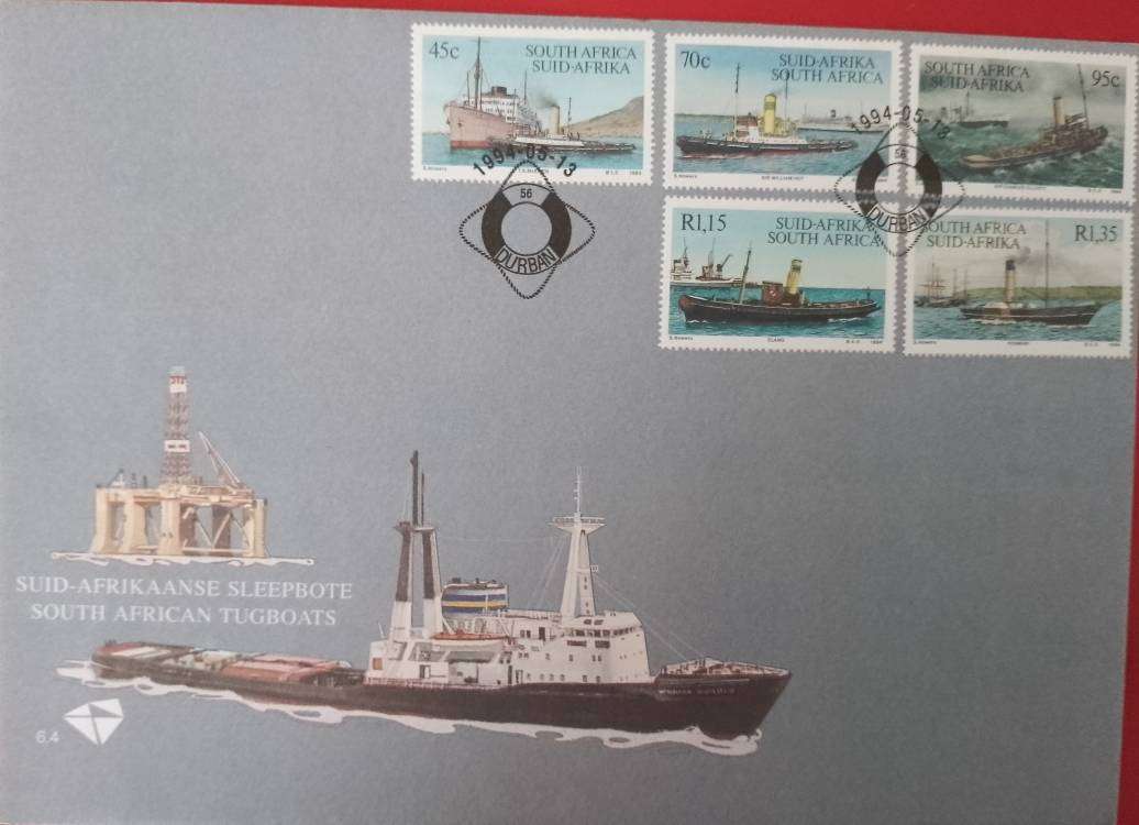 RSA LARGER FDC #6.4 TUGBOATS 1994