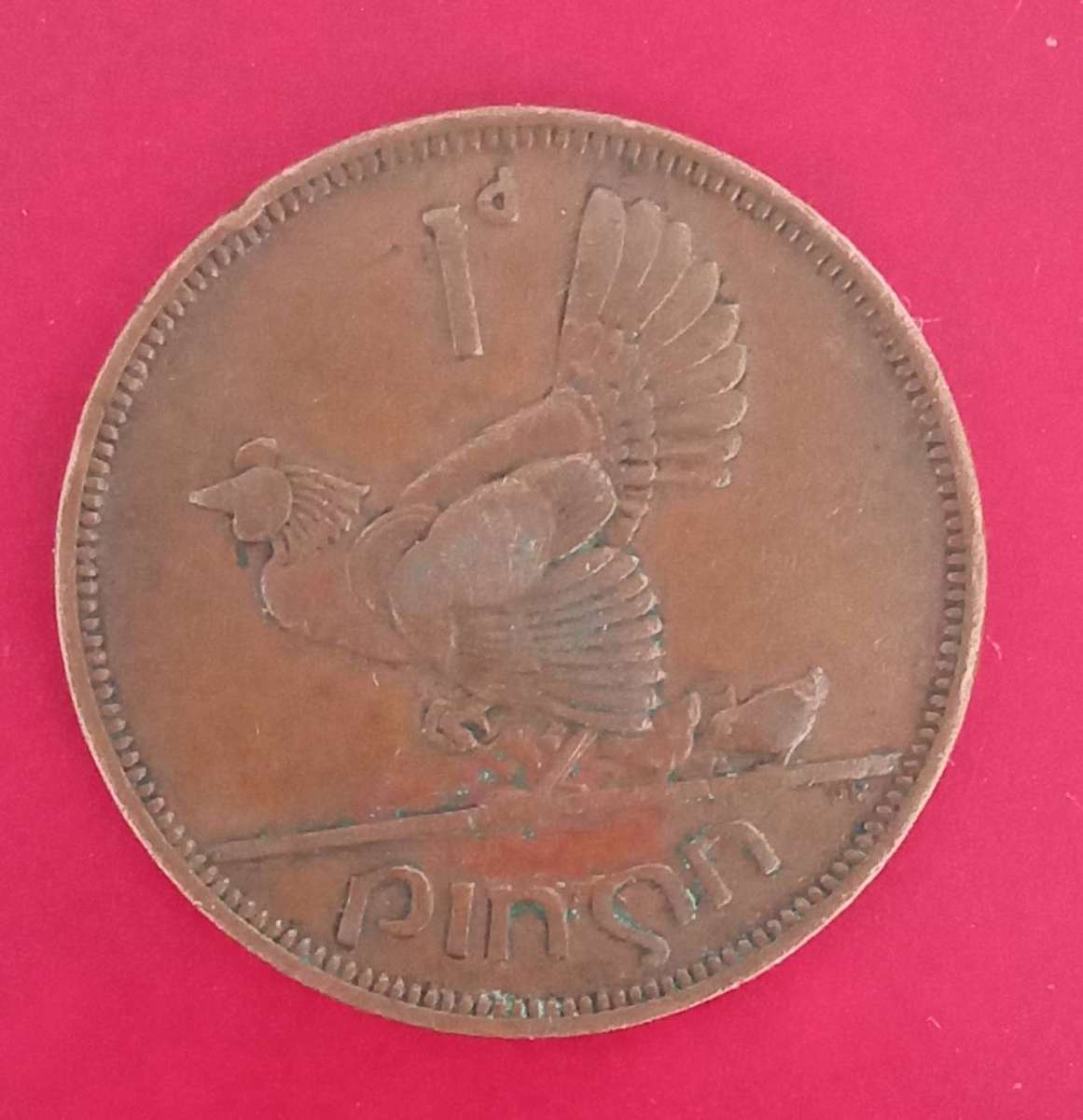 IRELAND 1942 1 PENNY EARLY COIN