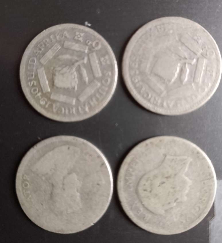 4 silver 6 pence