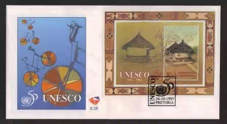 RSA 1995 UNESCO FDC 6.26