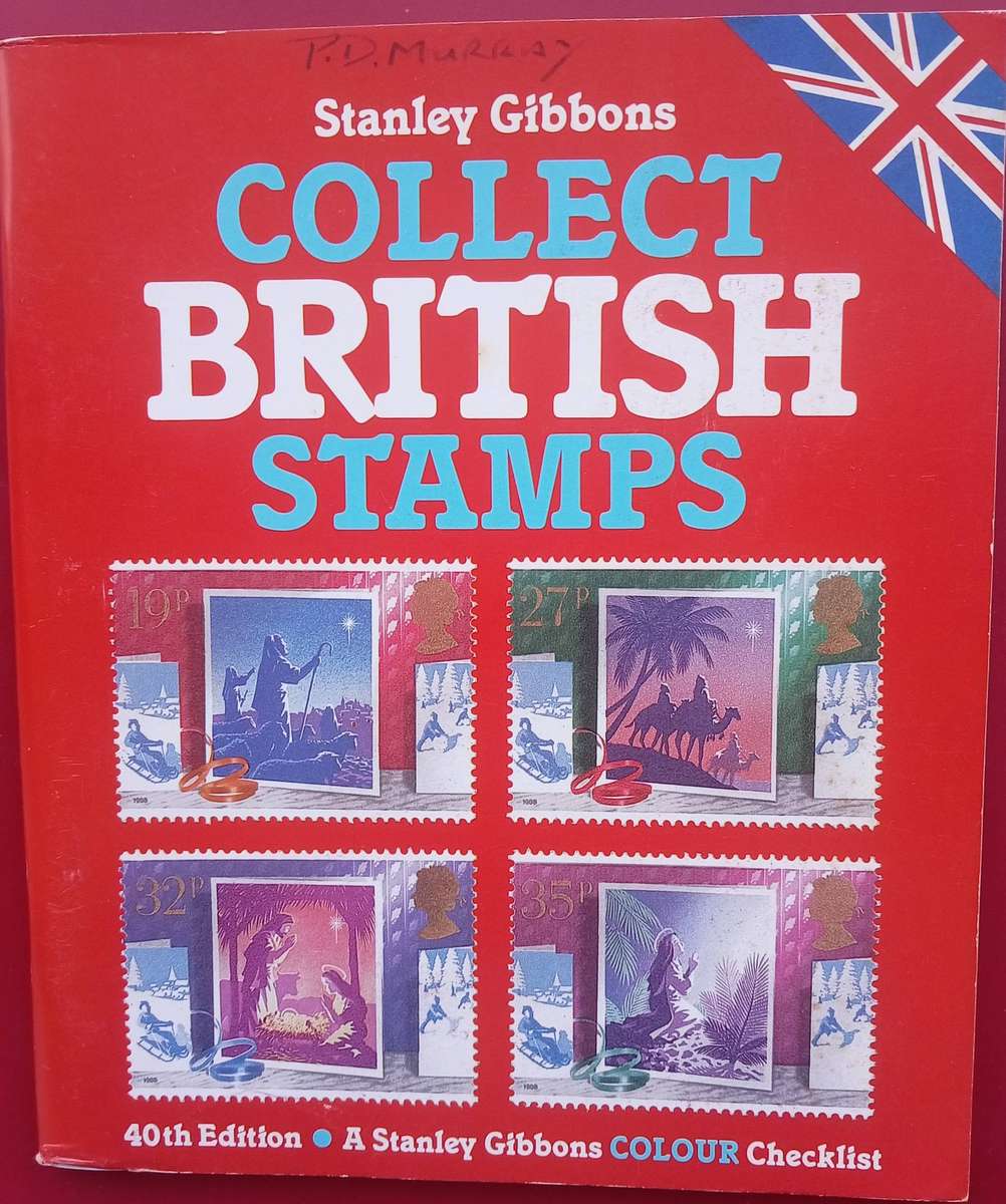 GB COLLECT BRITISH STAMPS CATALOGUE IN COLOUR 1988