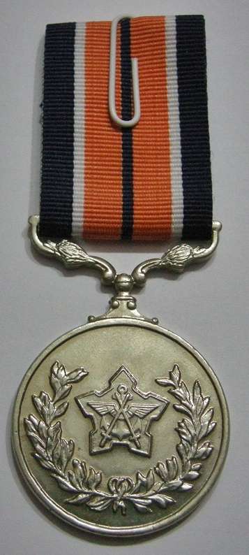 Full Size General Service Medal Numbered at Back