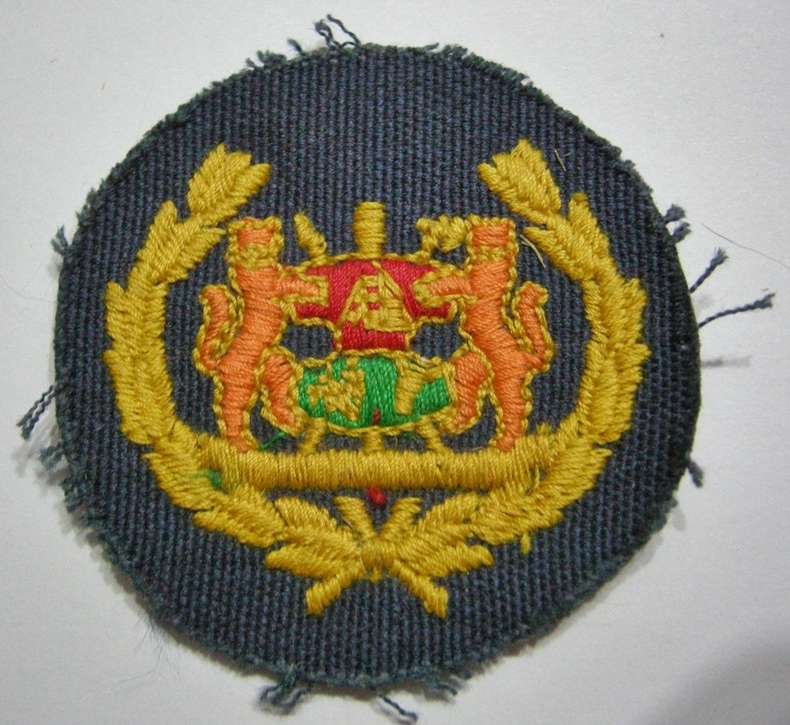 Bophuthatswana Rank Badge Embroidered on Material