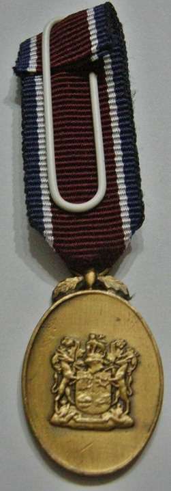 Miniature John Chard Medal Voided Acorn Light Type