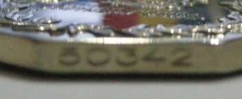 Full Size Southern Africa Medal Double Face Susp Tall Grass Poor Detail Number on Rim w/ Miniature