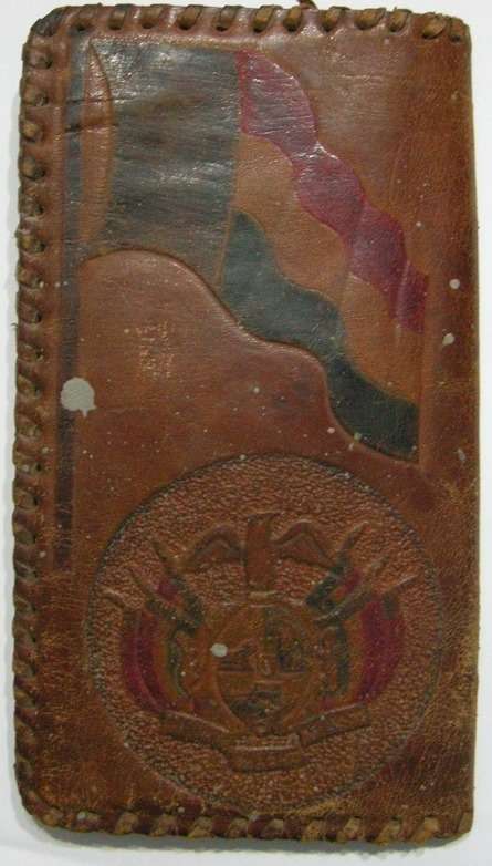 ZAR Paul Kruger Leather Wallet Size Closed 169mm x 97mm See Pictures for Condition