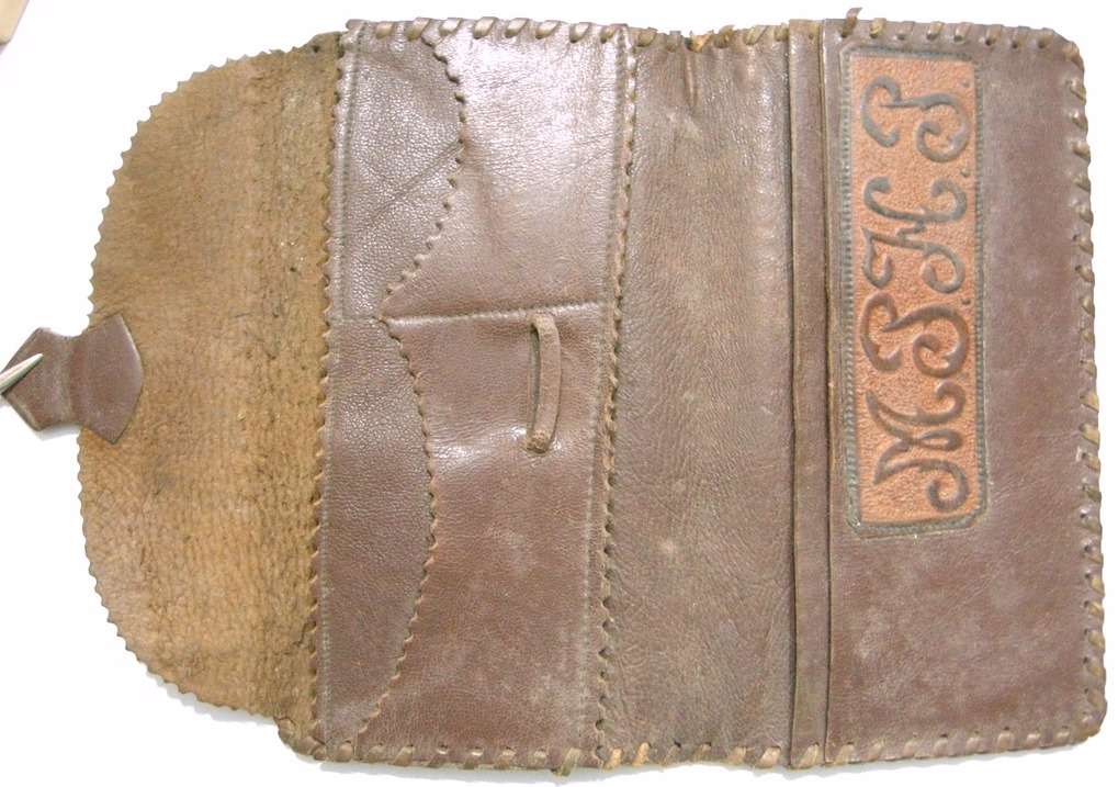 ZAR Paul Kruger Leather Wallet Size Closed 169mm x 97mm See Pictures for Condition