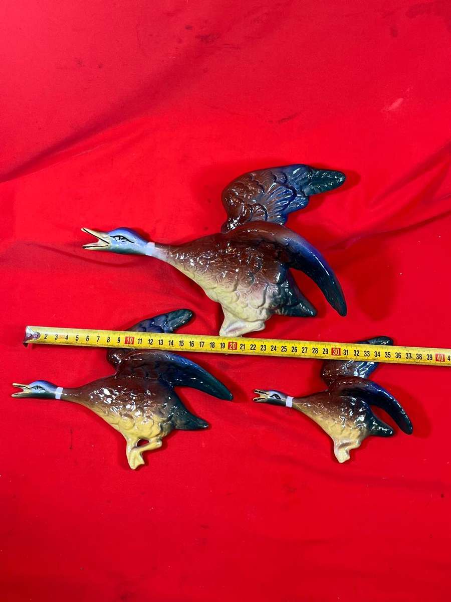 Set of 3 Lucia Flying Ducks