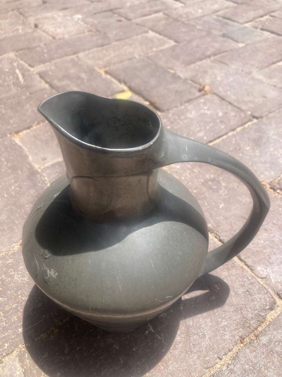 Art Nouveau Pewter Jug ( 20 cm )