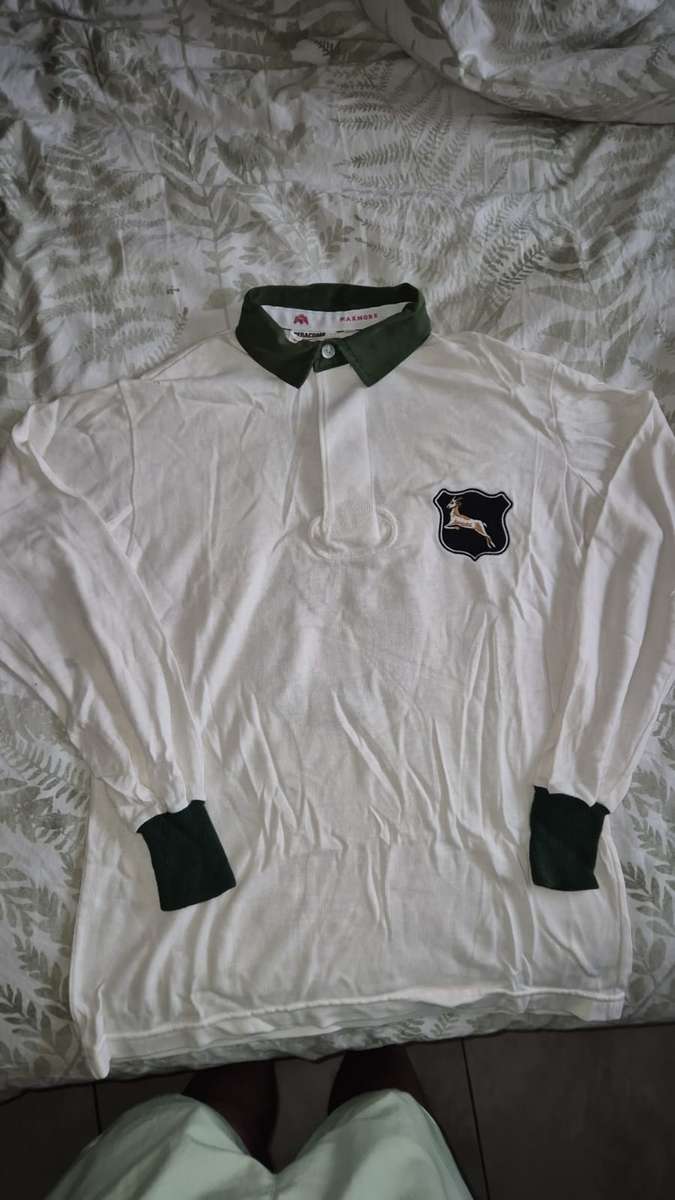 Rugby: Springbok Jersey 1906 White Replica
