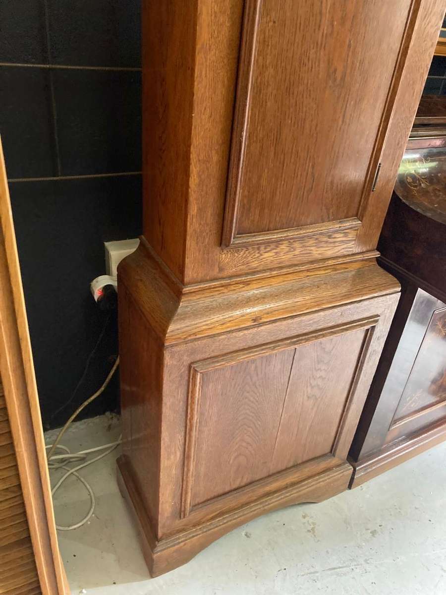 Rare Oak Longcase Clock circa 1780 , ( 212 c 53 x 26 cm )Working