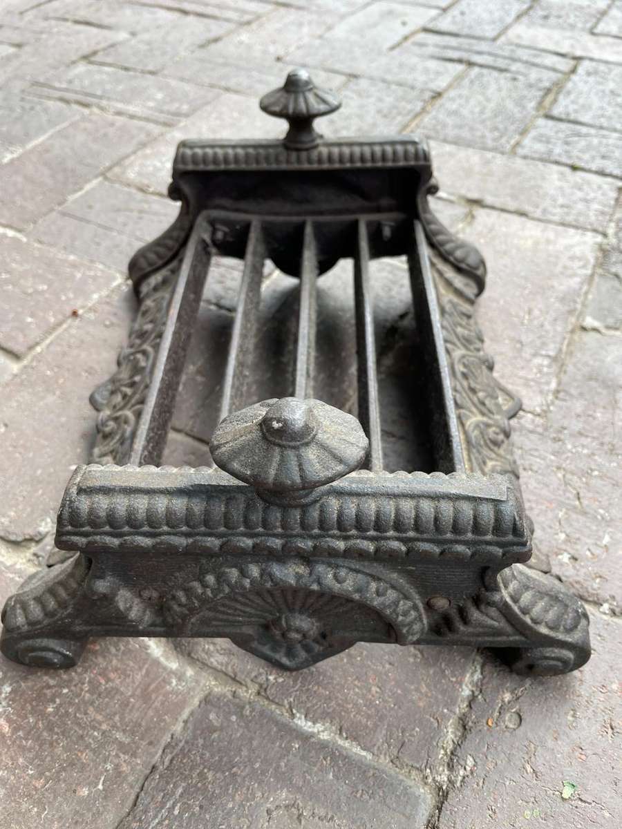 Victorian Cast Iron Bootscraper circa 1880, A Kenrick & Sons