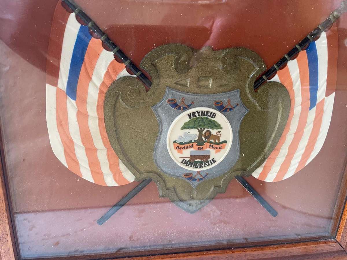 Rare Free State Republic Coat of Arms (38 x 34 cm )