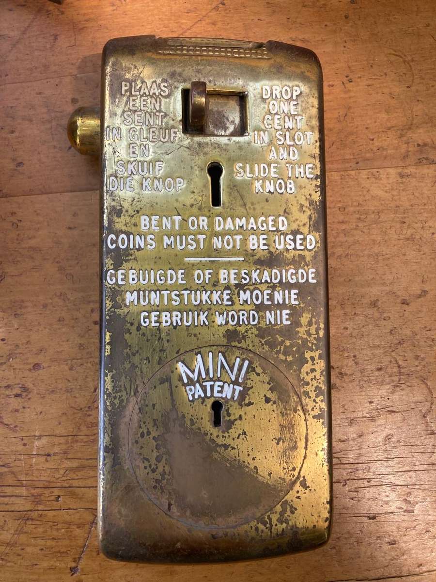 Brass Restroom Locking System ( Working )