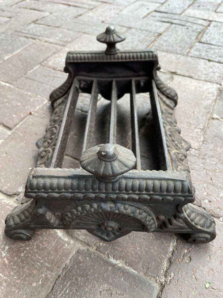Victorian Cast Iron Bootscraper circa 1880, A Kenrick & Sons