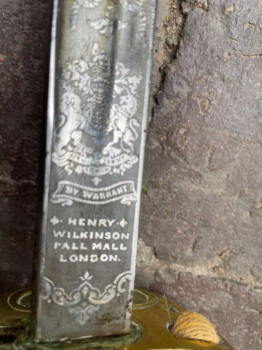 British Naval Officers Sword by Wilkinson