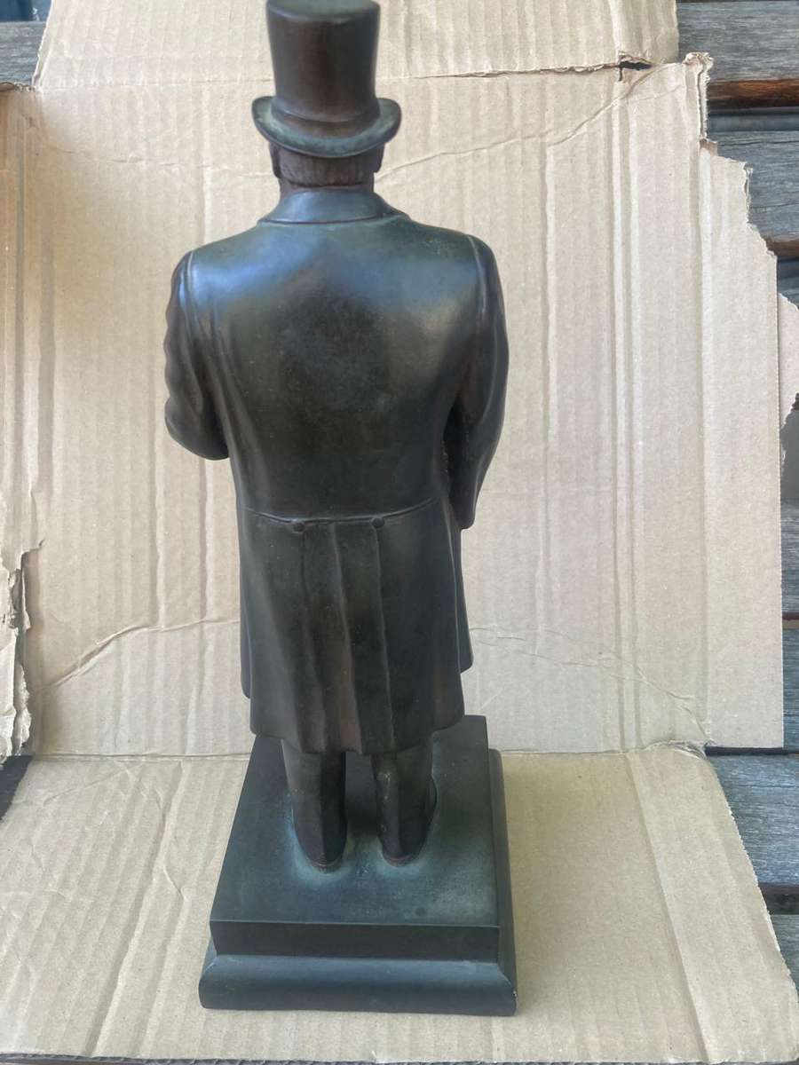 Paul Kruger Sculpture by Johan Steynberg 1964( 30 cm )