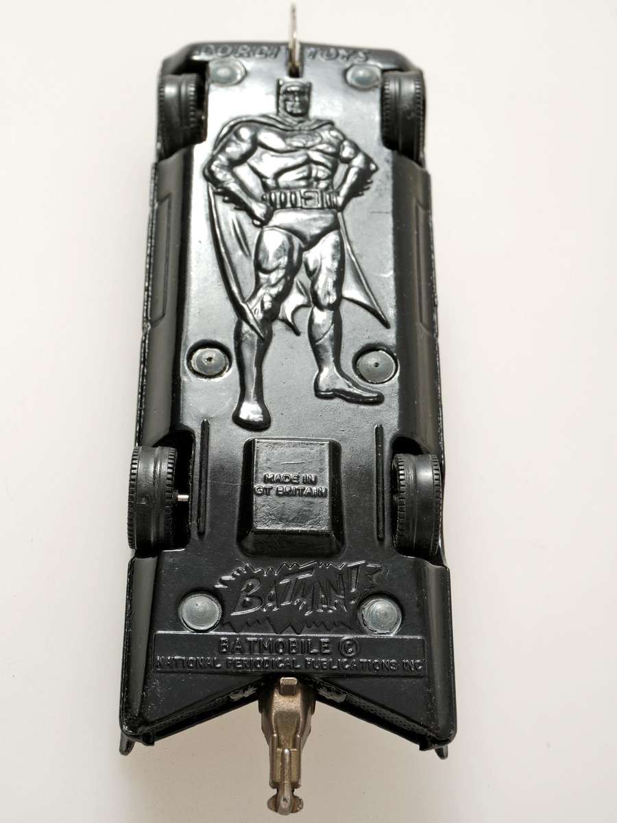 Rare Corgi Batmobile and Batboat in original box