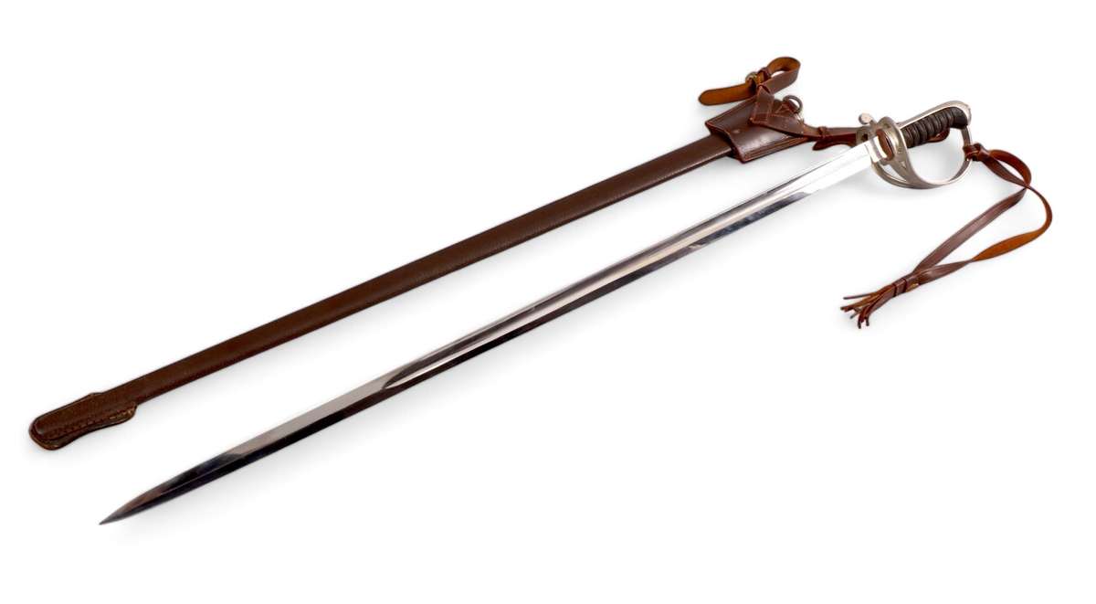 Sword: WKC Solingen Officers Sword with Scabbard