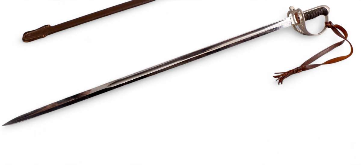 Sword: WKC Solingen Officers Sword with Scabbard