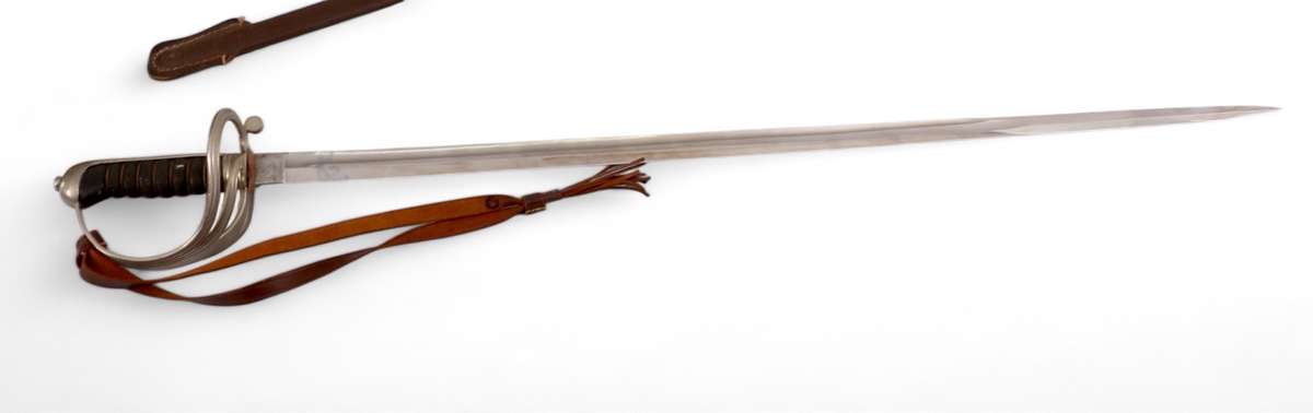 Sword: WKC Solingen Officers Sword with Scabbard