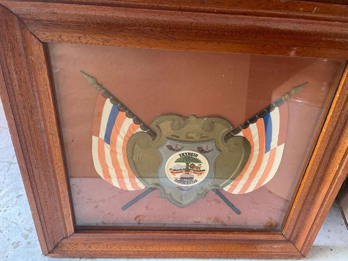 Rare Free State Republic Coat of Arms (38 x 34 cm )
