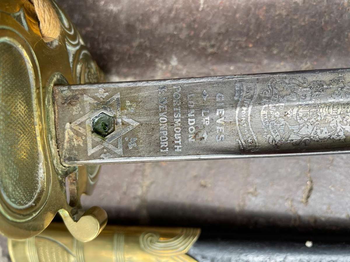 British Naval Officers Sword by Wilkinson