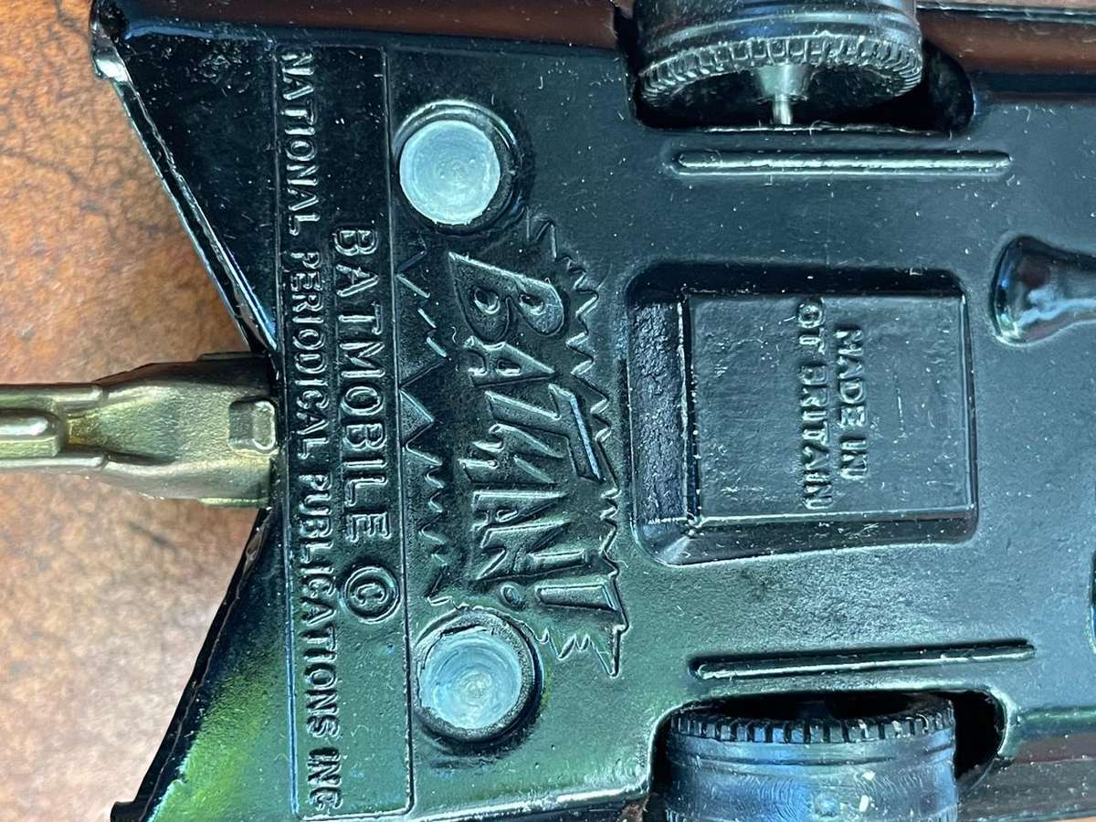 Rare Corgi Batmobile and Batboat in original box