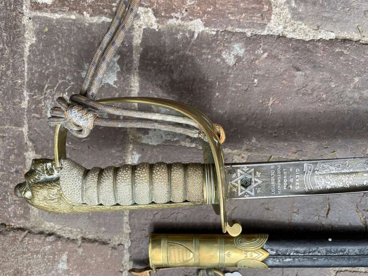 British Naval Officers Sword by Wilkinson
