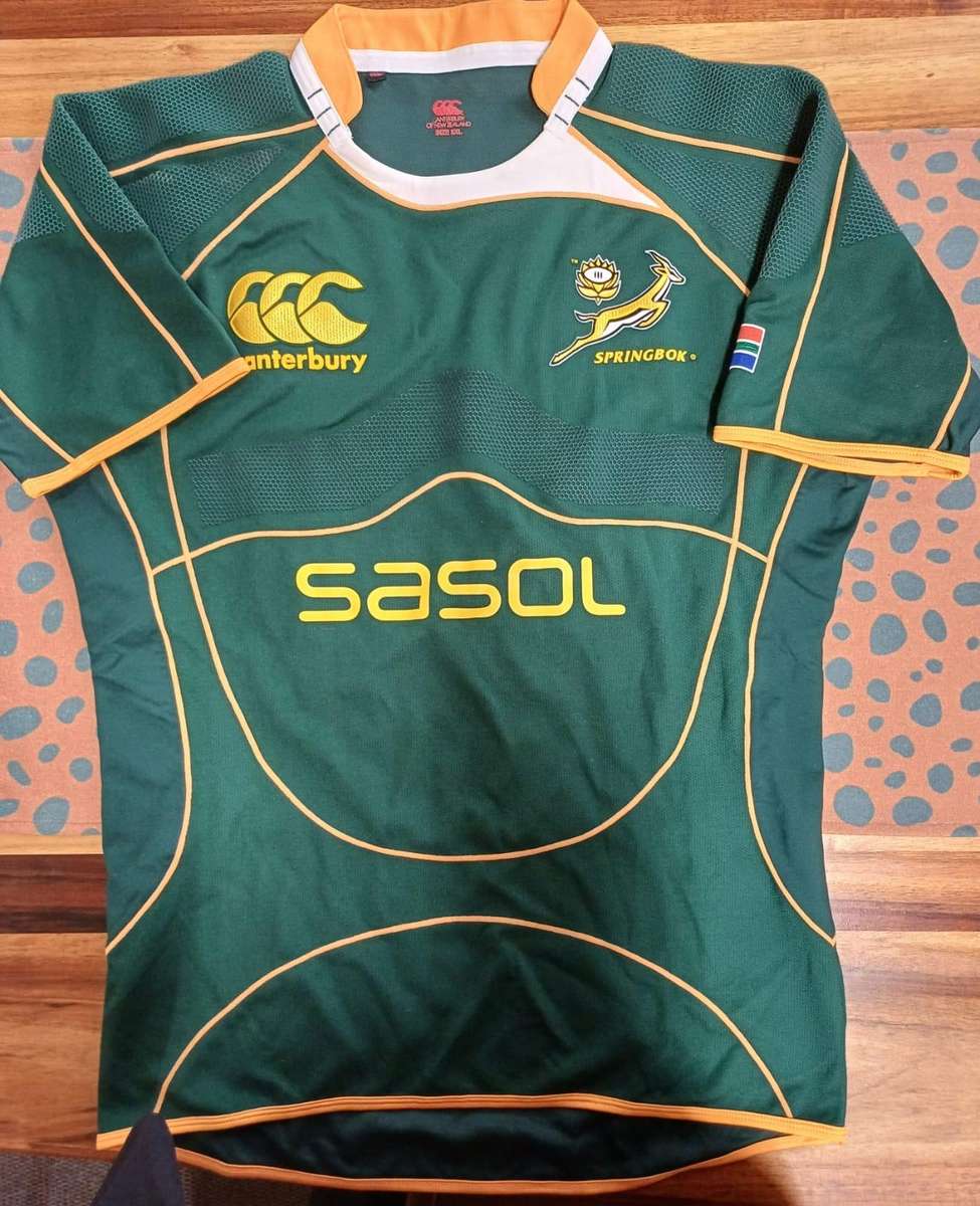 Rugby : Springbok Players Jersey 2008