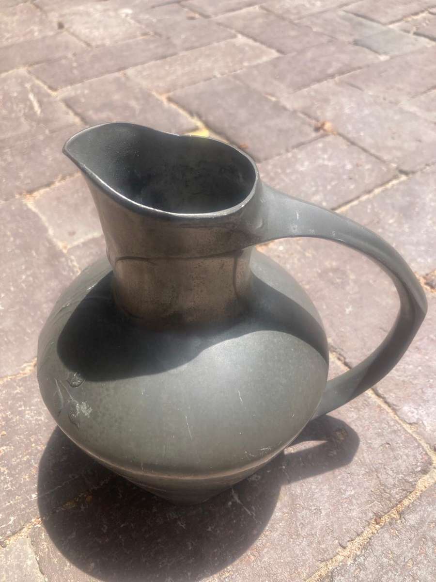 Art Nouveau Pewter Jug ( 20 cm )