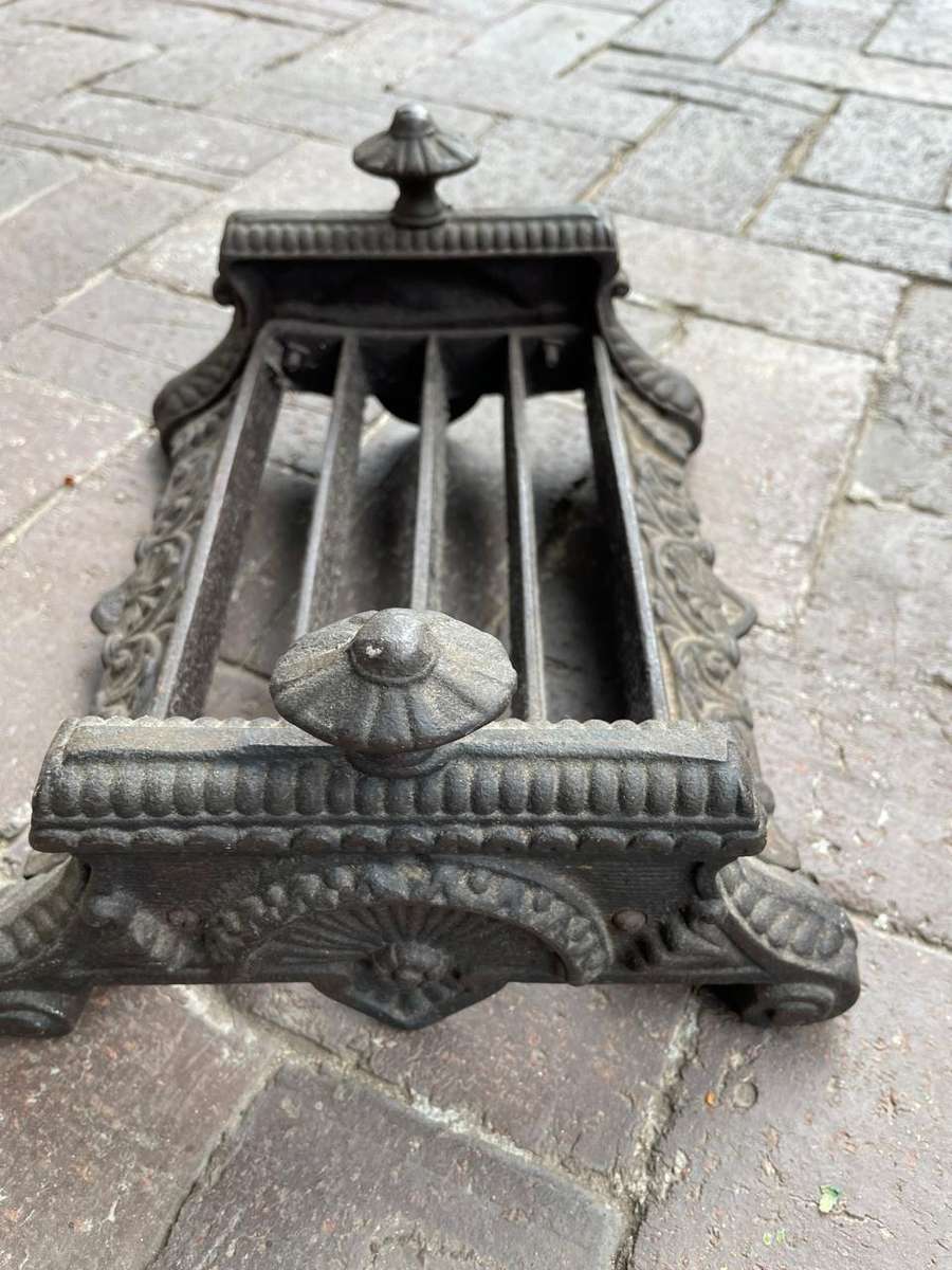 Victorian Cast Iron Bootscraper circa 1880, A Kenrick & Sons