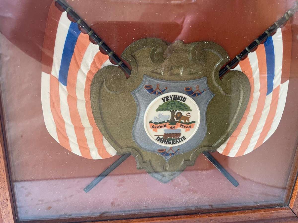 Rare Free State Republic Coat of Arms (38 x 34 cm )