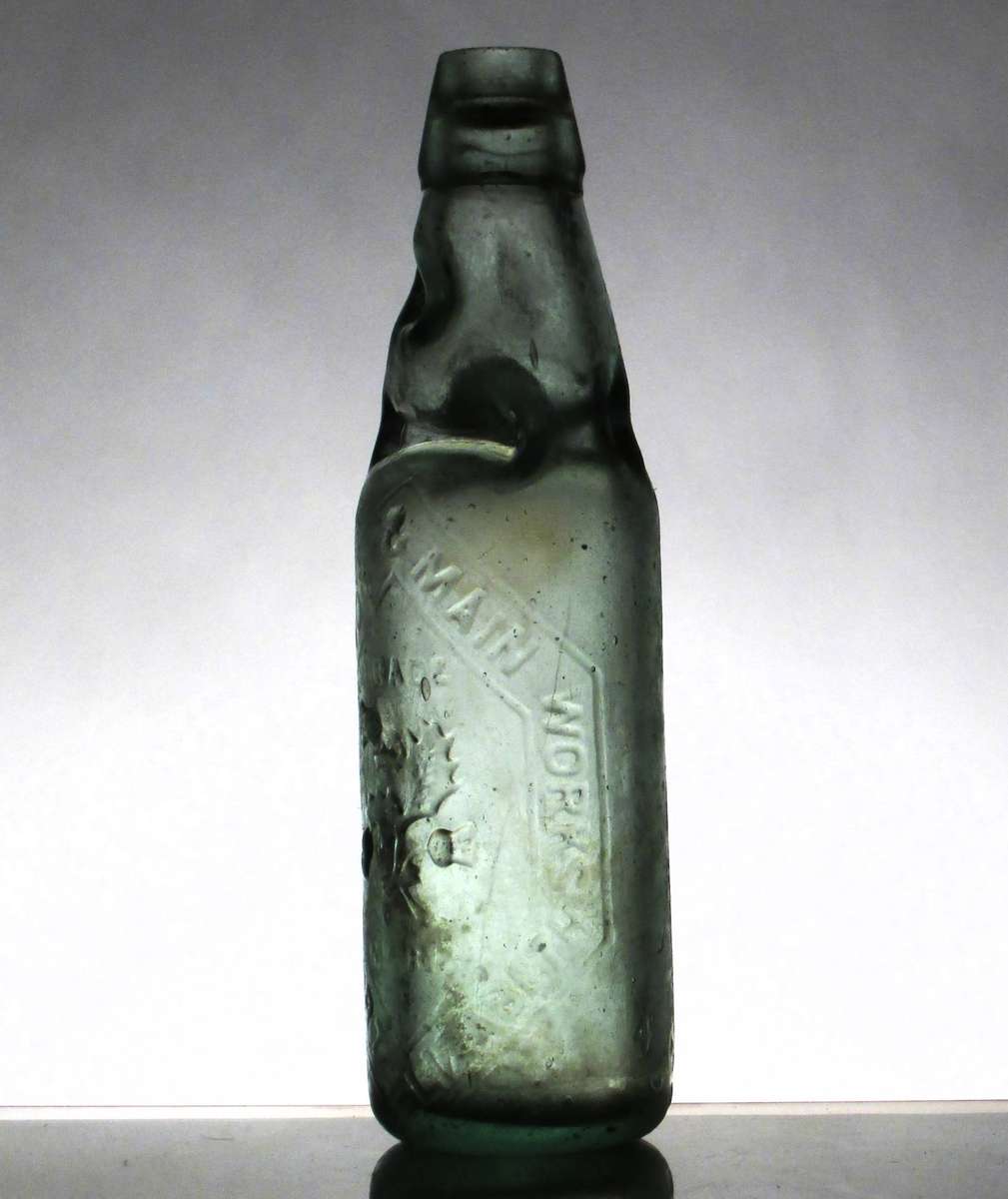 RARE THISTLE HOY AND MAIN WORKS PORTELIZABETH  10oz CODD BOTTLE