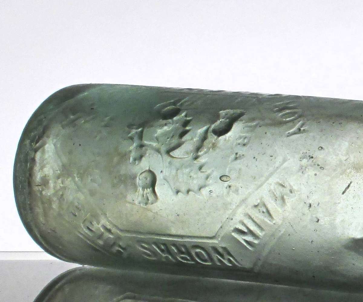 RARE THISTLE HOY AND MAIN WORKS PORTELIZABETH  10oz CODD BOTTLE