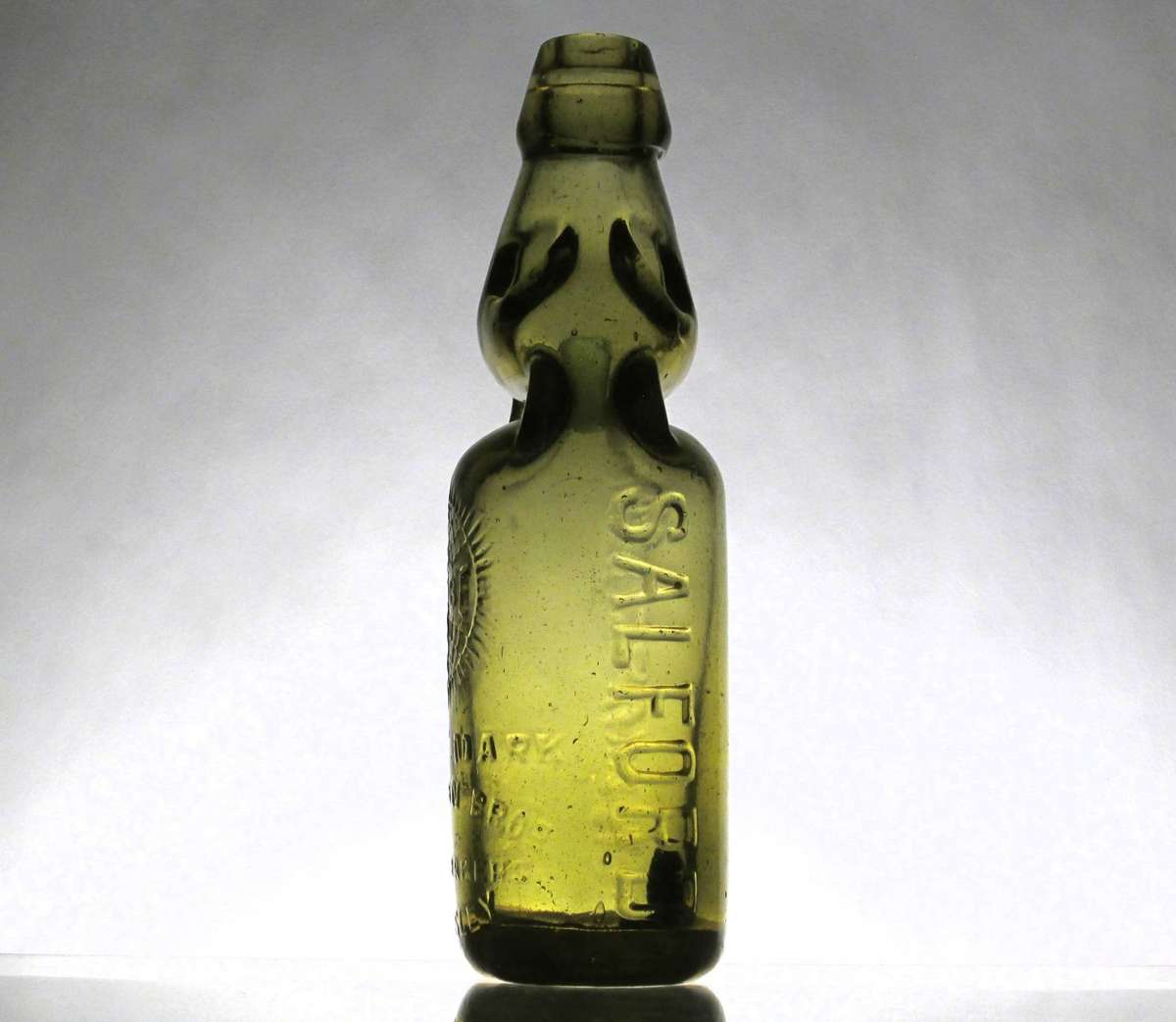 GROVES & WHITNALLL SALFORD 10oz CODD BOTTLE