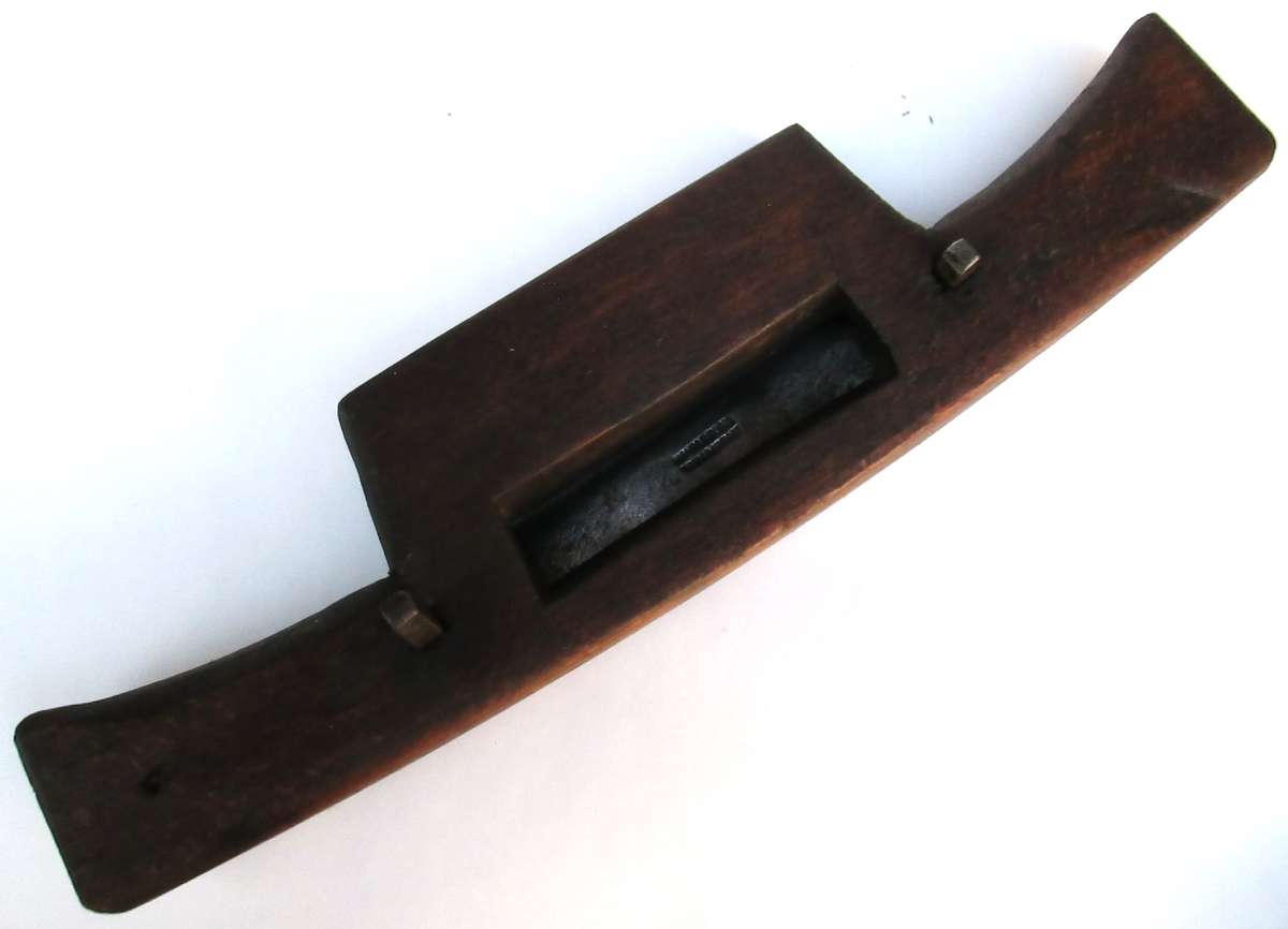 LARGE WOODEN SPOKE SHAVE PLANE