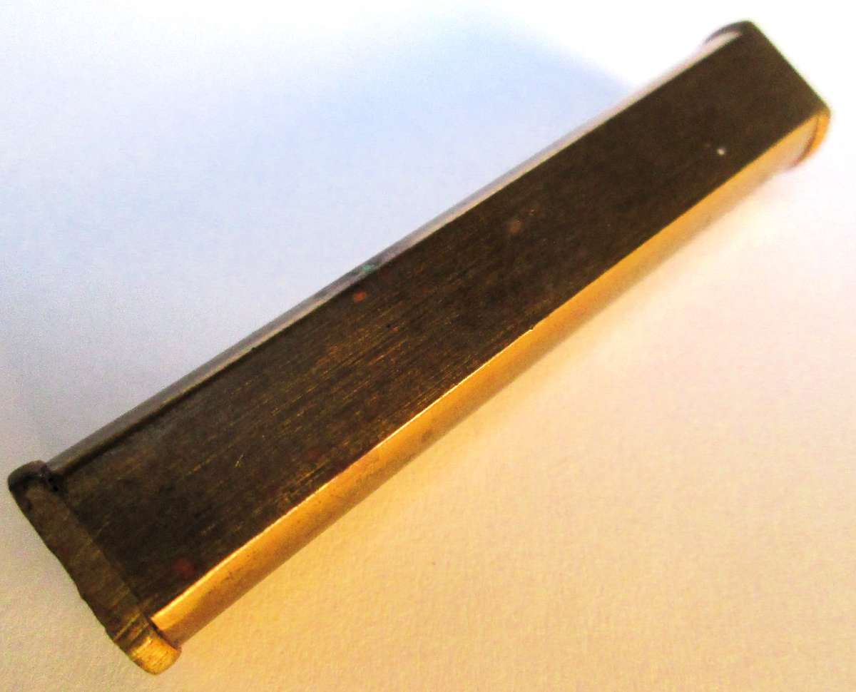 BRASS POCKET SPIRIT LEVEL