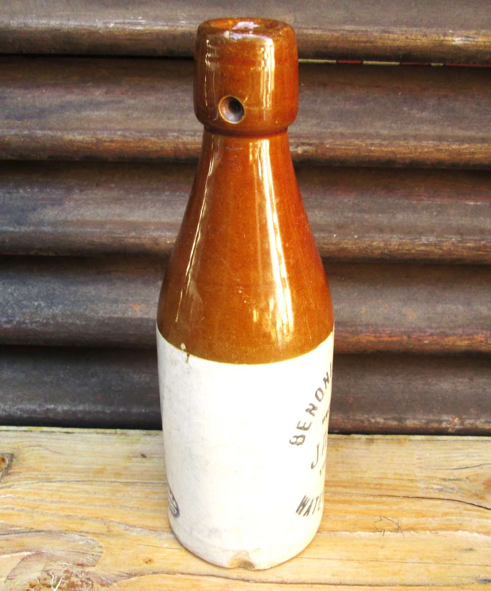 JAYEM BENONI MINERAL WATER WORKS GINGER BEER BOTTLE