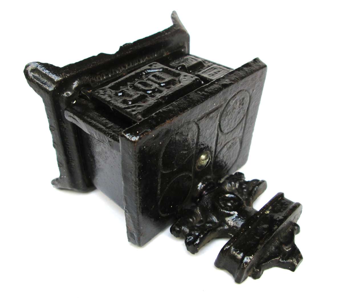 CAST IRON MONEY SAVINGS BOX