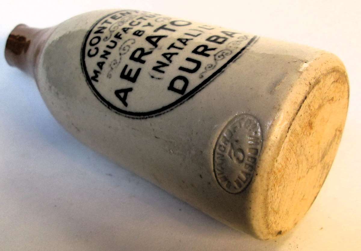 AERATORS NATAL  DURBAN GINGER BEER BOTTLE
