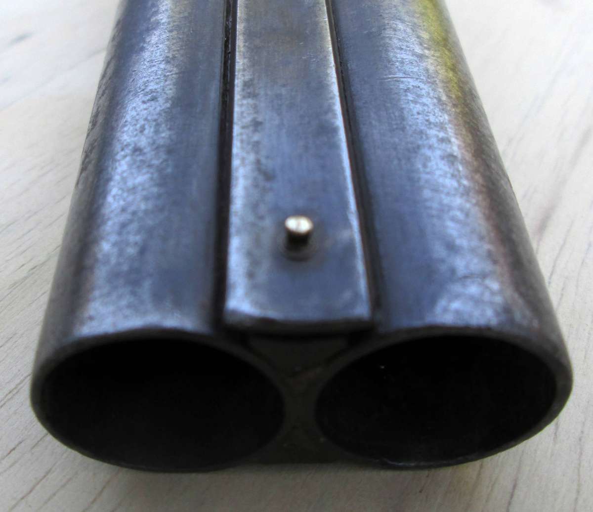 DOUBLE BARREL BLACK POWDER PERCUSION CAP SHOTGUN