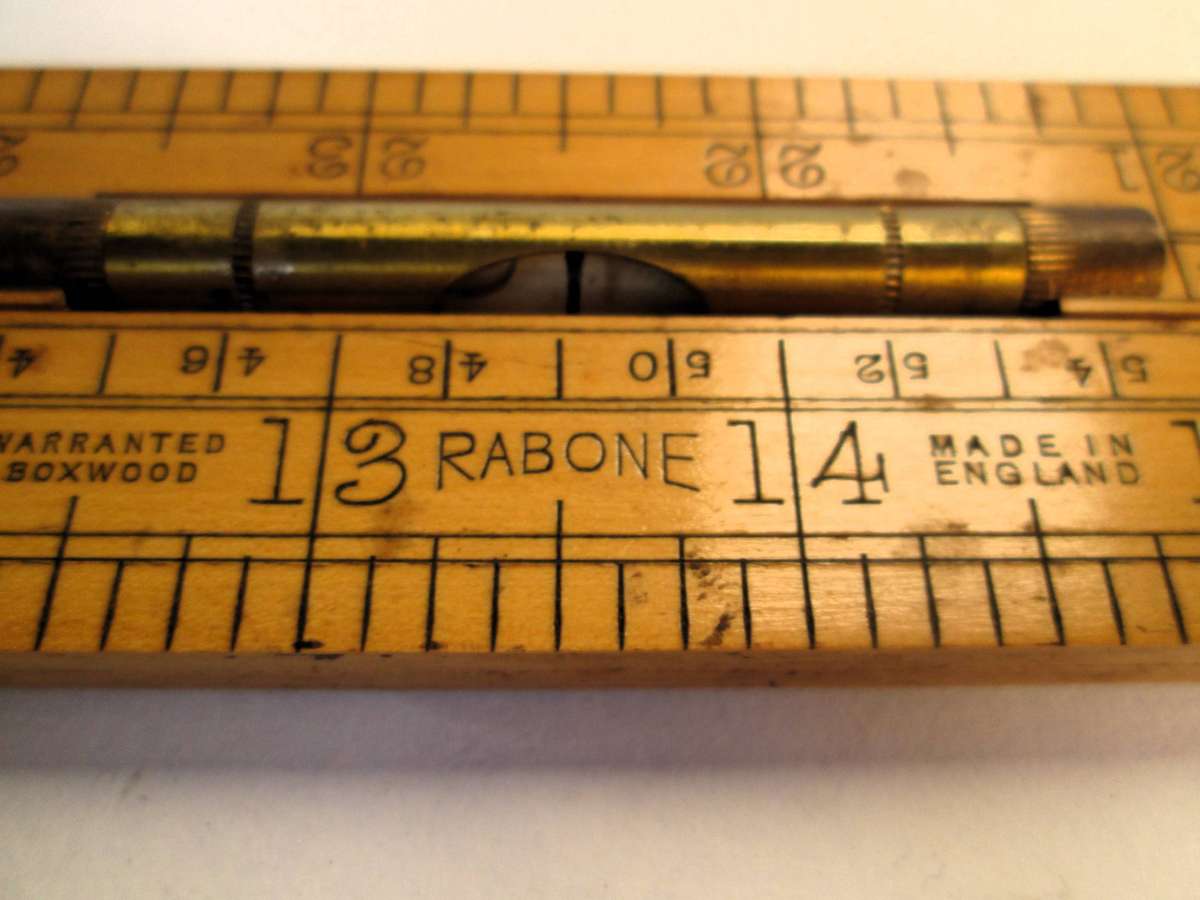 35" RABONE BOXWOOD RULE No.1190